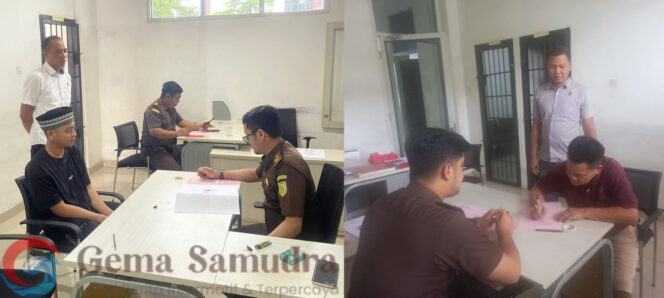 
Polres Pringsewu Limpahkan Dua Tersangka Pemeras Kepala Pekon ke Kejaksaan