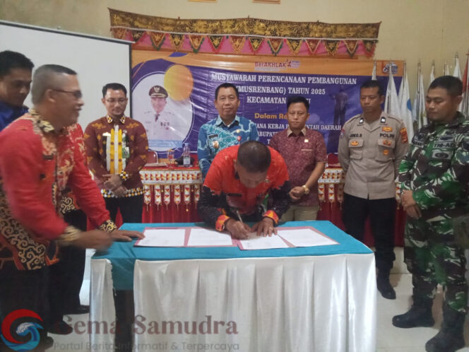 
Susun RKPD Tahun 2026 Kecamatan Limau Gelar Musrenbang