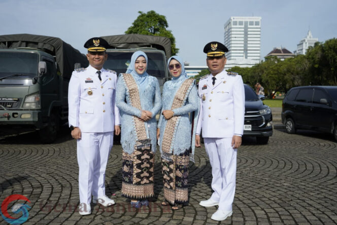 
Dilantik di Istana, Bambang-Rafieq Sampaikan Salam ke Warga Metro