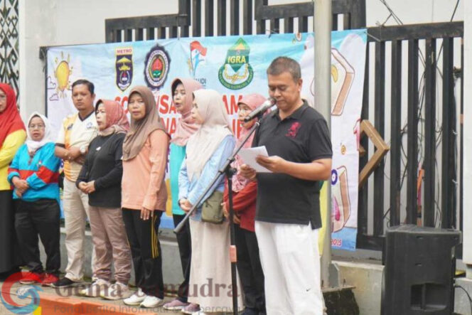 Mitra PAUD Kota Metro Gelar Senam Bersama untuk Kenalkan 7 Kebiasaan Anak Indonesia Hebat