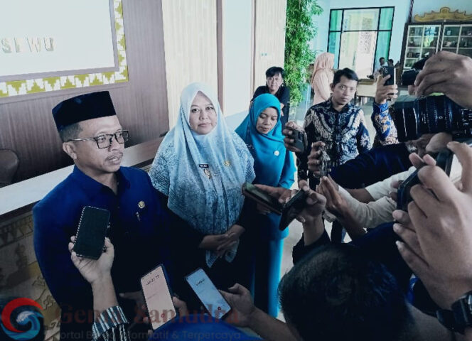 Bupati Pringsewu Riyanto Pamungkas Sampaikan Pidato Perdana di DPRD