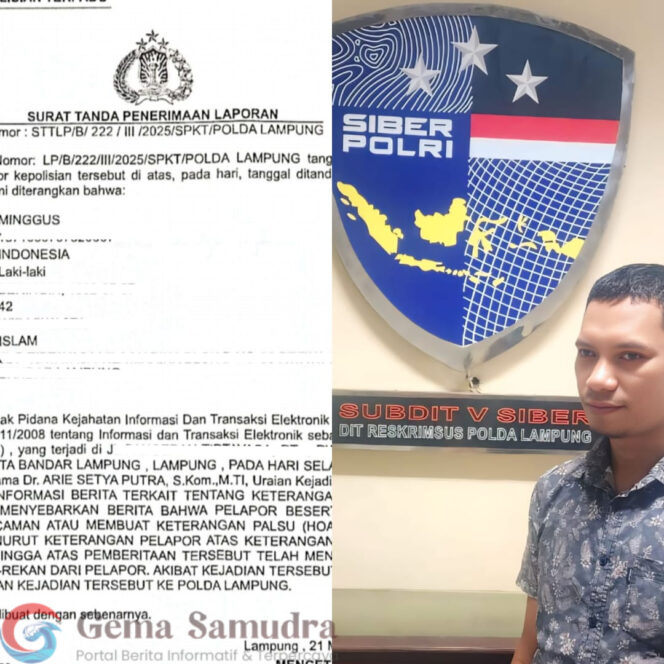 
Kontraktor Minggus Laporkan Warek III Umitra, Terkait Dugaan Tindak Pidana Kejahatan ITE