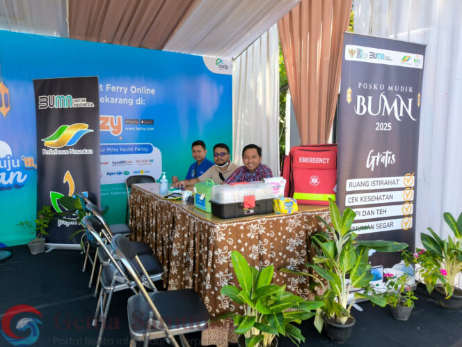 PTPN III Holding Hadirkan Posko Mudik BUMN 2025 di Pelabuhan Ketapang Banyuwangi