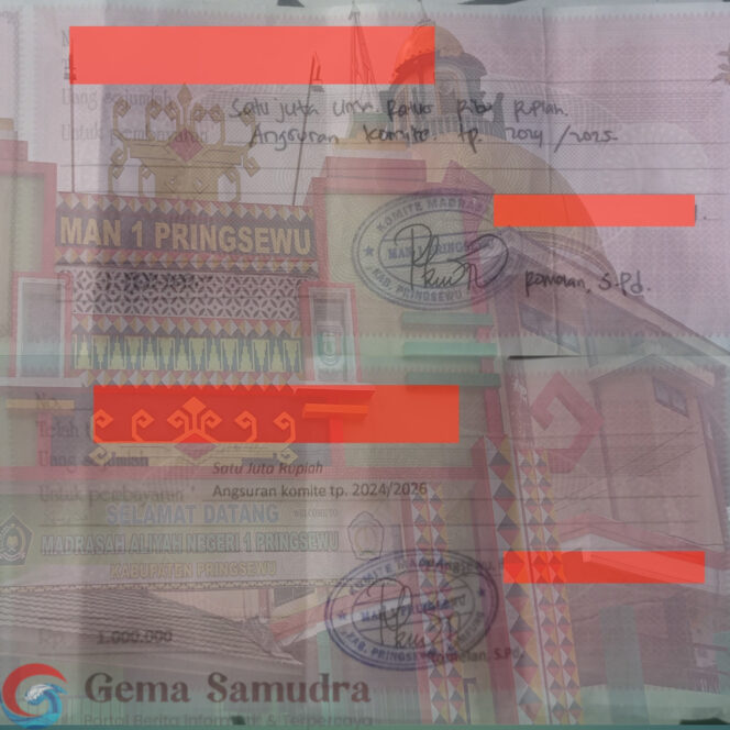 
Berdalih BOS Minim, Komite MAN Pringsewu Pungut Rp3 Juta Per Siswa