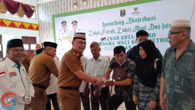 
Kolaborasi dengan BAZNAS, Walikota Metro yakin ekonomi di Metro akan meningkat