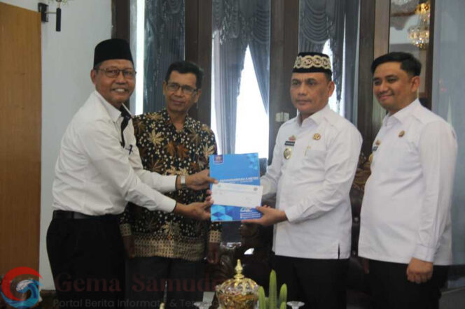 
Wali Kota Metro terima audiensi SMK Muhammadiyah 3 Metro