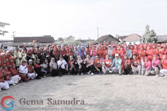 Wali Kota dan Wakil Wali Kota Metro Senam dan Kukuhkan Pengurus LLI se-Kecamatan Metro Pusat