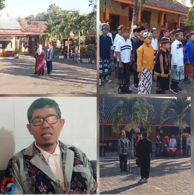 
SDN Gambirono 03 Memperingati Hardiknas Pendidikan Tahun 2025 dengan menggunakan Pakaian adat