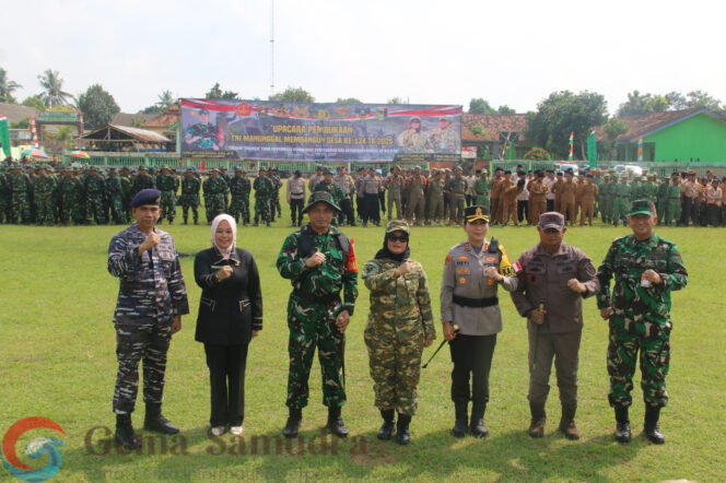 
Bupati Lamtim Resmi Buka Program TNI TMMD ke-124 Kodim 0429/Lamtim