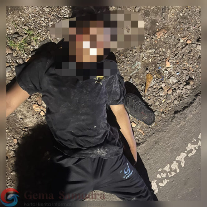 
Penemuan Mayat Pinggir Jalan Kondisi Mulut Berbusa Menggemparkan warga Sumbersari