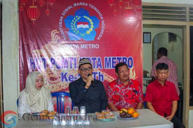 
Wakil Walikota Metro Hadiri Bakti Sosial Donor Darah di Kantor Sekretariat PSMTI