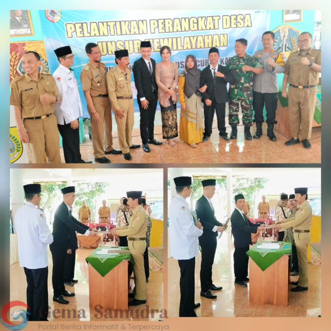 
Kades Sri Alam Pimpin Langsung Pelantikan 2 Perangkat Desa Unsur Kewilayahan Desa Ajung