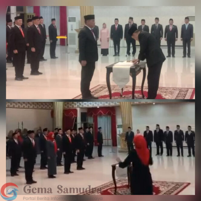 
Pejabat Eselon II Dilantik Oleh Bupati Jember Gus Fawaid 