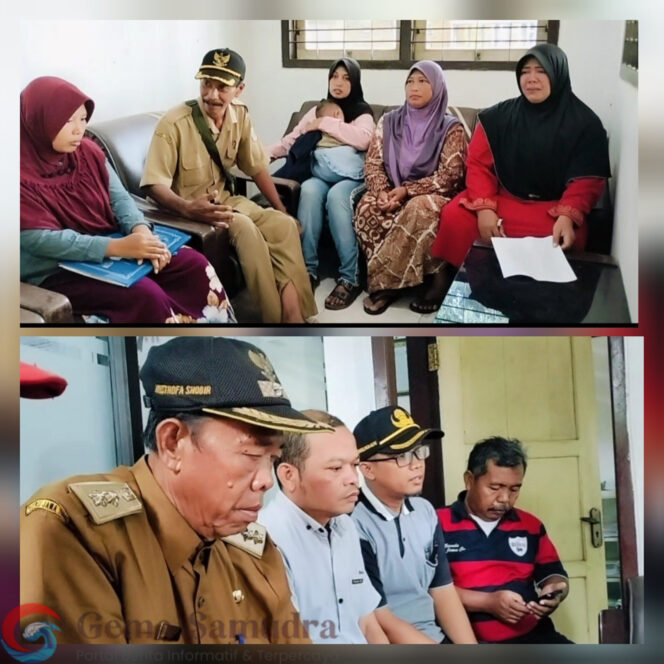 
SMA Negeri Rambipuji Di Lurug Kades Pecoro Bersama Puluhan Warganya.