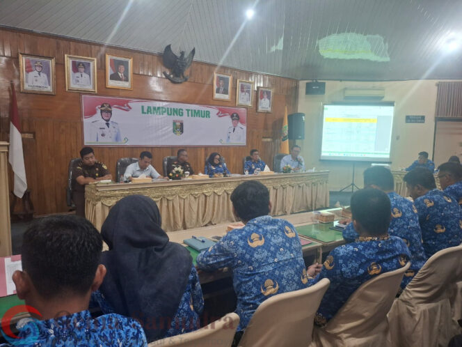 
Bupati Dan Kajari Lampung Timur Rapatkan Barisan Terkait Tunggakan PBB