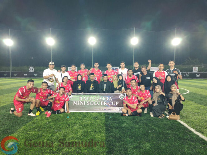 
DKT AJUNG Unggul 2 : 0 Melawan Club  LEBAH TUA dalam Tournament  Bayu Gatra Mini Soccer Cup 2025