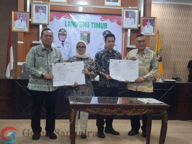 
Dorong Ekonomi Desa, Pemkab Lampung Timur Gandeng INI Legalkan Koperasi Merah Putih