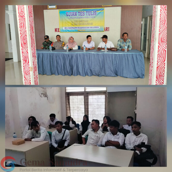 
TesTulis dan Penetapan Calon Perangkat Desa Karangsono Berjalan Kondusif 
