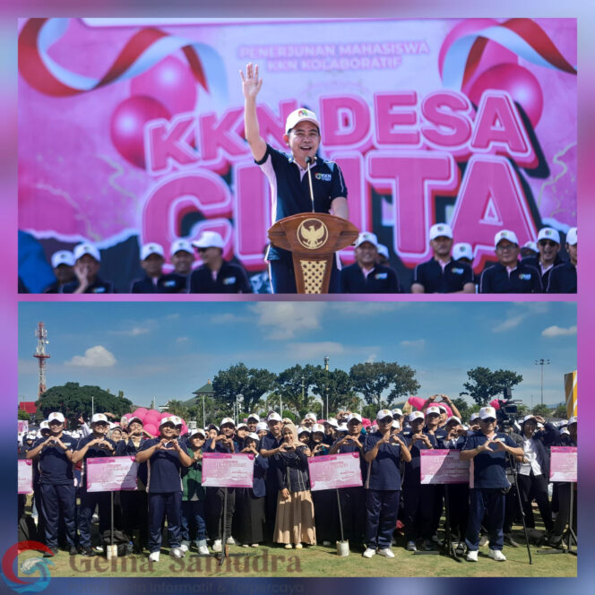 
Pemkab Jember Lepas Ribuan Mahasiswa KKN Kolaboratif tahun 2025 Bertema “Desa Cinta”