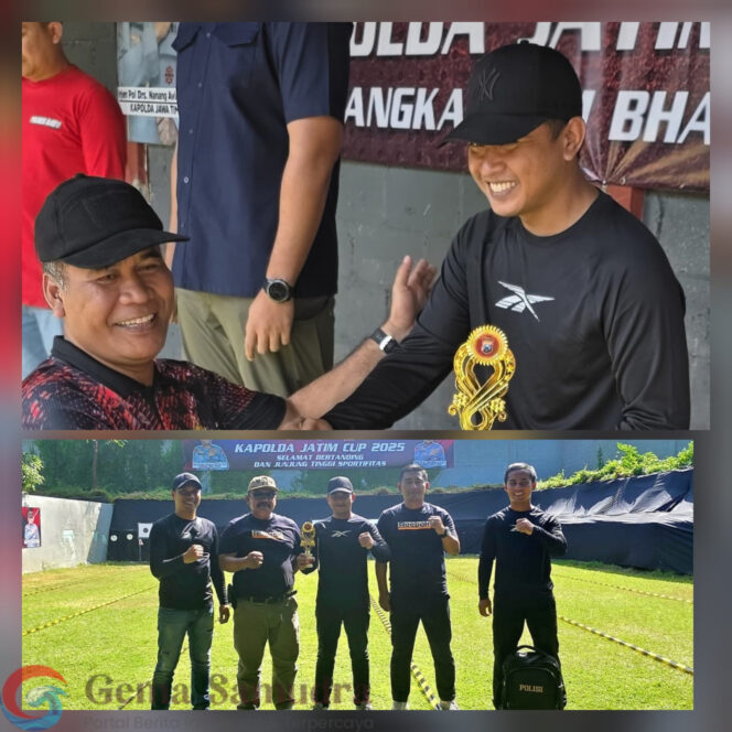 Lomba Menembak Presisi Kapolda Jatim Cup 2025 Aipda Hairul Anang Raih Juara III