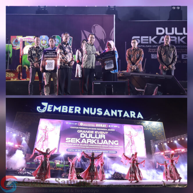 Lewat Jalur Digitalisasi Pemkab Jember dan Perwakilan BI Perkuat Daya Saing Ekonomi Jember.