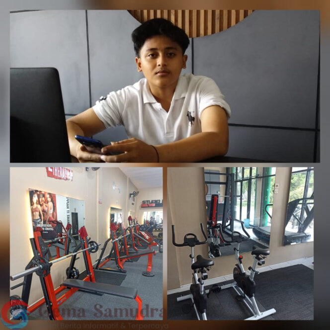 
tempat olah raga dengan peralatan modern dan terjamin keamanannya “Studio Gym” yang berlokasi di Jl.Raya Gambirono no.16 Curah cabe.