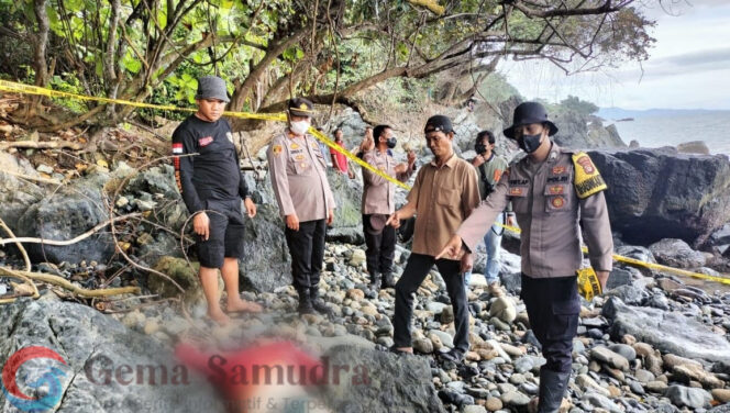 
Mayat Pria Tanpa Kepala Terdampar di Pantai Limau Tanggamus