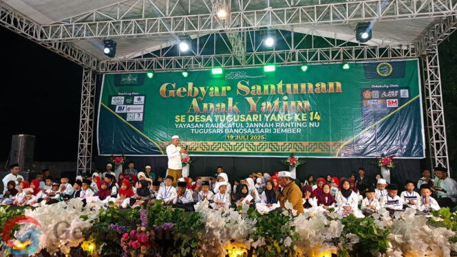 
Yayasan Raudlatul Jannah Ranting NU Tugusari Melaksanakan Santunan Anak Yatim Ke 14 sedesa Tugusari 
