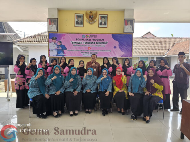 Untuk Percepatan Penurunan AKI, AKB dan Stunting di Kecamatan Sukorambi Tim Penggerak PKK Kabupaten Jember Menggelar Sosialisasi