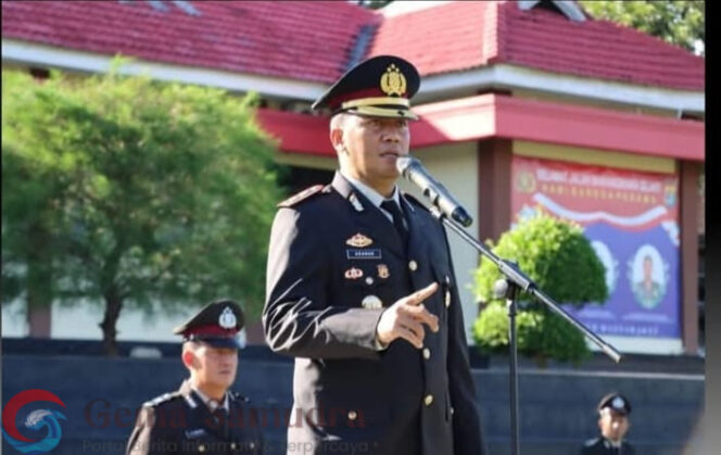 
Kapolres Way Kanan Ajak Personel Bangkit Bersama Wujudkan Indonesia Kuat