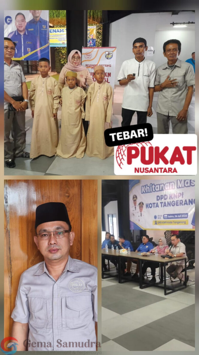 
HUT KNPI ke-52, DPD KNPI Kota Tangerang dan PUKAT NUSANTARA Gelar Sunatan Massal