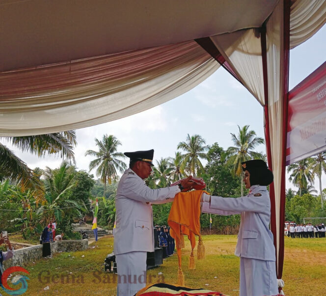 
HUT RI ke-80 di Limau Tanggamus, Camat Yusep Ajak Generasi Muda Maknai Perjuangan