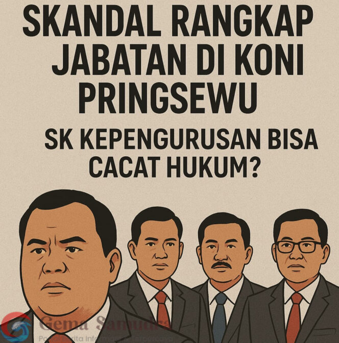 
AD/ART Dilanggar! 4 Pimpinan Inti KONI Pringsewu Ketahuan Rangkap Jabatan