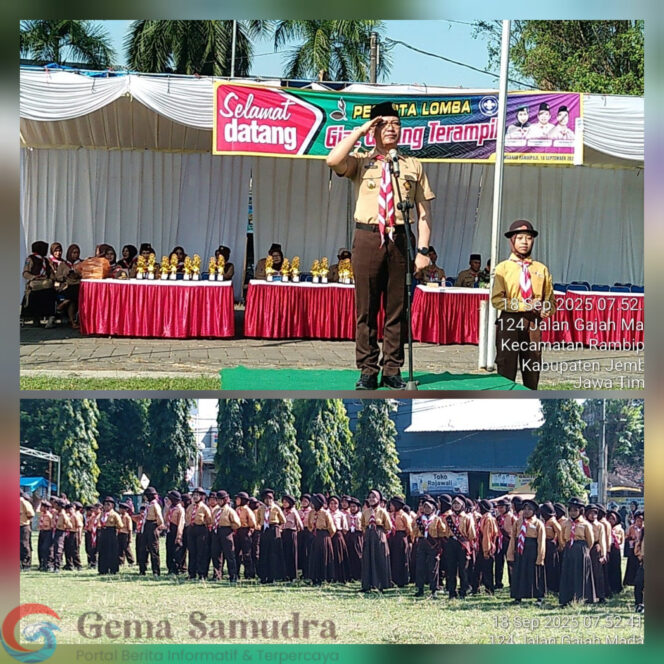 
Kwaran Pramuka Rambipuji mengadakan giat Galang Trampil tingkat SD MI se kecamatan Rambipuji