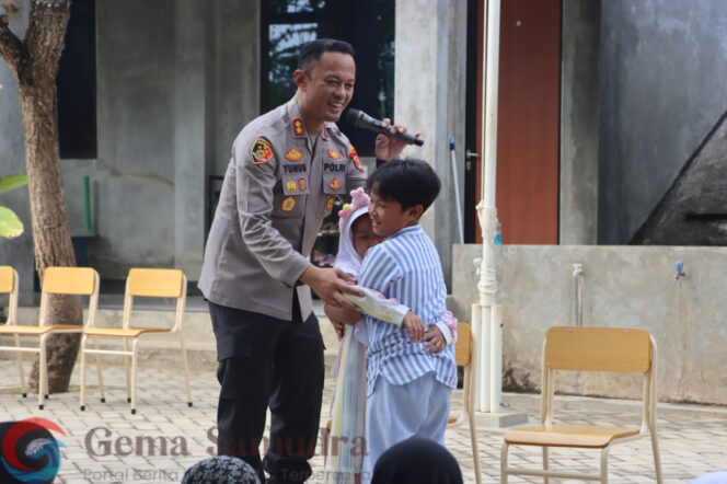 Kapolres Pringsewu Bangun Kepedulian dan Keberanian Anak-Anak  Hadapi Bullying