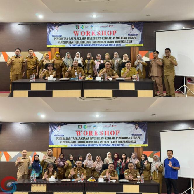 Dinkes Pringsewu Gelar Workshop Tatalaksana Pencegahan TBC
