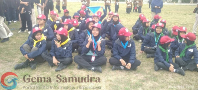 Kontingen JUMBARA PMI Jember Langsung Jalani Gladi Kotor Pembukaan JUMBARA X PMI Provinsi Jawa Timur, Setelah tiba di Gresik.