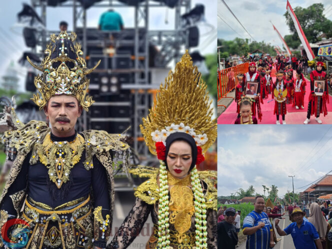 
Berwibawa! Penampilan Kepala Desa Akhmat Khoiri Tunggangi Kuda Bagaimana Raja Jawa