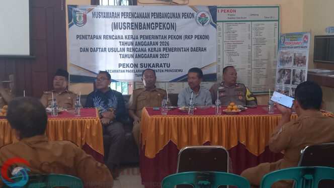 
Transparan dan Partisipatif, Pekon Sukaratu Gelar Musrenbang Tahun Anggaran 2026