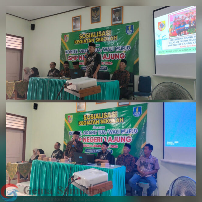 
SMP Negeri 1 Ajung Sosialisasikan RKAS dan Program Sekolah Tahun 2025.