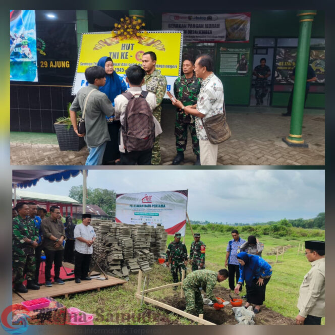 
Peletakan Batu Pertama Koperasi Merah Putih, Langkah Nyata Menuju “Bangun Koperasi Desa Indonesia Jaya” di Desa Klompangan, Ajung,Jember.