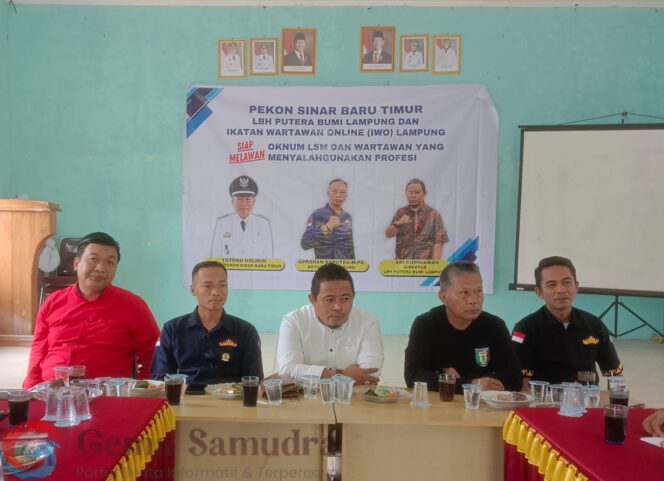 
IWO Lampung Tekankan Fungsi Pers : Kontrol Sosial, Bukan Ajang Menakut-nakuti Pekon