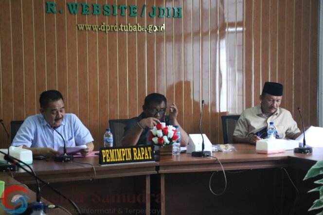 
Dewan Perwakilan Rakyat Daerah (DPRD) Kabupaten Tubaba Menggelar Rapat Badan Musyawarah