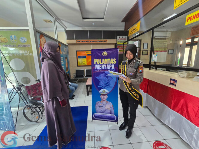 Lewat Program Polantas Menyapa Kantor Samsat Patrang Layanan Publik yang Cepat – Transparan dan Humanis.