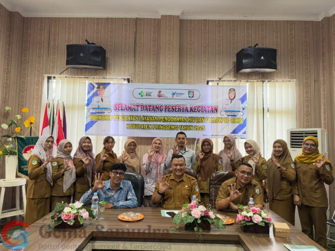 Dinkes Pringsewu Gelar Workshop Penguatan Layanan Pengobatan HIV