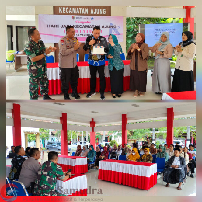 
Hari Jadi ke-30, Kecamatan Ajung Gelar Tasyakuran: TNI–Polri dan Pemerintah Daerah Mantapkan Sinergi