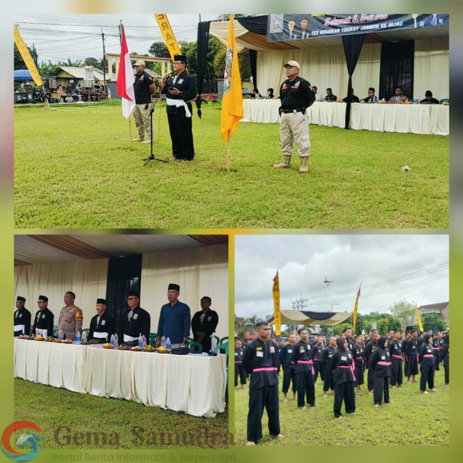 
PSHT Ranting Ajung, Cabang Jember , Pusat Madiun Gelar Tes Kenaikan Tingkat,dari Jambon Ke Ijo diikuti oleh 156 Siswa