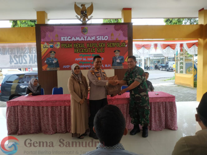 Kapolsek Baru Sempolan, AKP Muhamad Lutfi: Lanjutkan Sinergi dan Dedikasi untuk Silo Aman dan Guyub