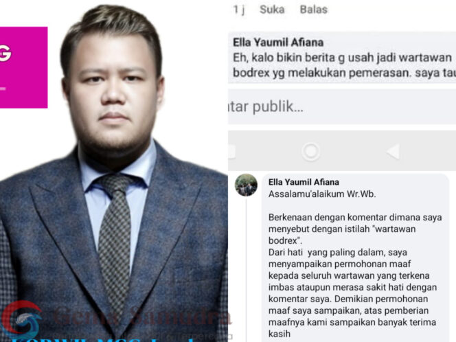 
Berujung Somasi Dan Pelaporan Dari Banyak Wartawan! Catur Teguh Ingatkan Agar Ella Lebih Bijak Berkomentar Di Medsos