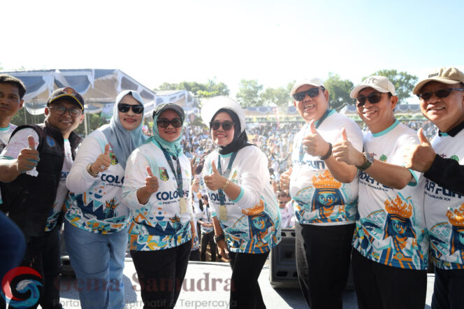 
Ribuan Warga Ikuti Colour Fun Dan Gelaran Budaya, Festival Way Kambas XX Tahun 2025 Semarak